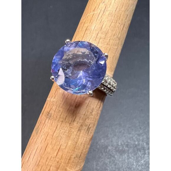 NEW color change fluorite sterling silver ring size 7 - Picture 1 of 16